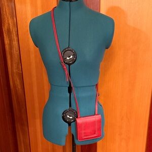 Ralph Lauren Red Crossbody Bag